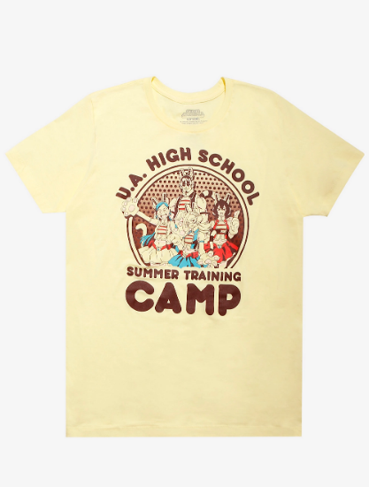 my hero academia summer camp